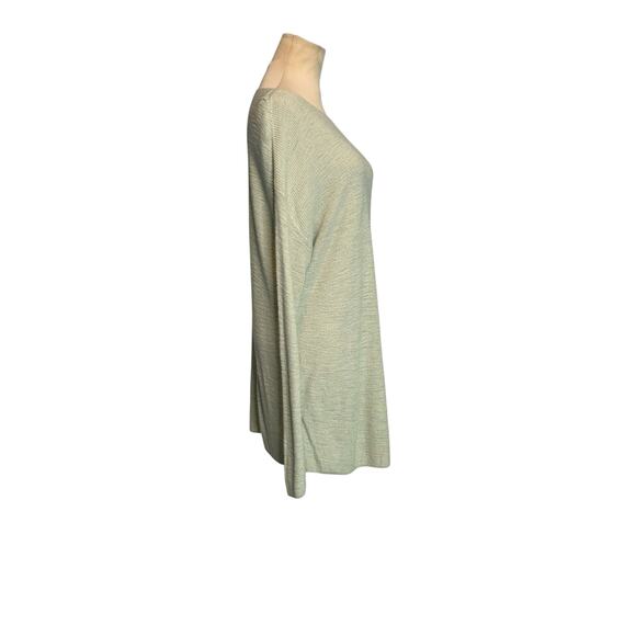 Lou & Grey light mint green long sleeves tunic sweater size Small - Picture 6 of 10